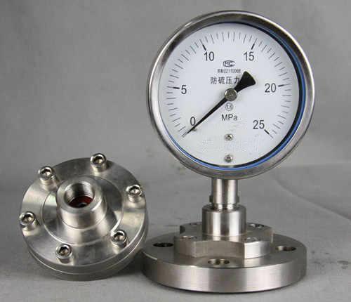 耐震压力表原理结构和注意事项